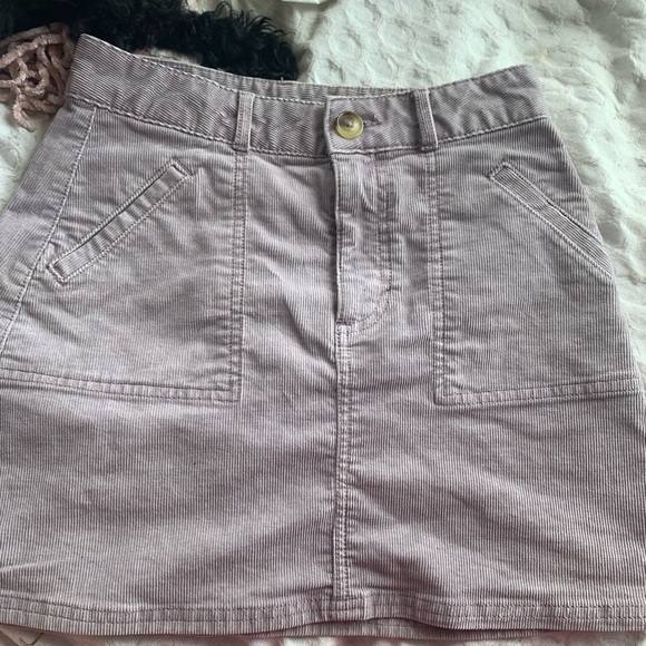 Cute lavender corduroy skirt American eagle - Picture 2 of 3